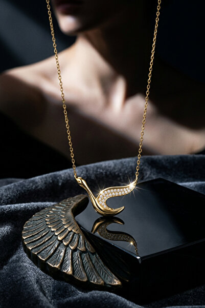 POLENGOLD ALTIN KOLYE ZARİF KUGU