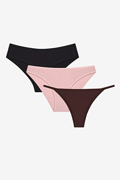 Penti 3-Piece Multi Shape Multicolored Panties