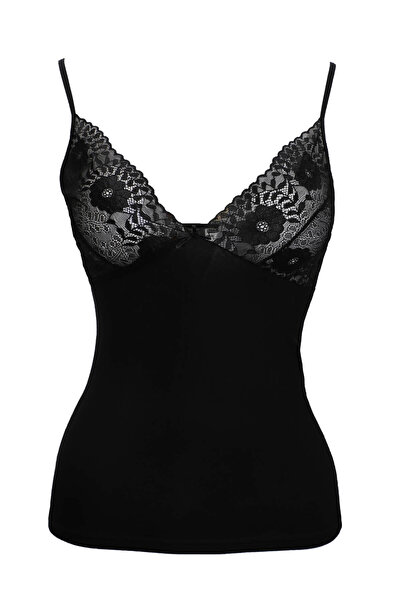 Eros Жіночий комплект білизни з тонким бретельками та мереживними деталями