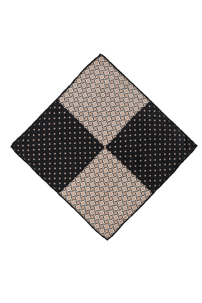Abdullah Kiğılı Patterned Silk Handkerchief