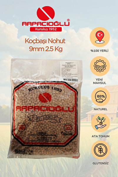 Arpacıoğlu %100 Yerli Türk Malı 9mm Nohut 2.5kg