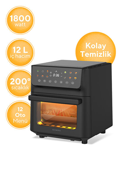 KUMTEL XXL 12 Litre Fastfryer (Yağsız Fritöz Airfryer ) HAF-10