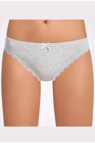 İLKE İÇ GİYİM Chiloți Bikini Damă Melange Lace 3 Bucăți