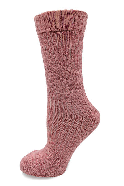 A CLASSE جوارب نسائية من نوع الفوشيا لمّاع باللون الوردي