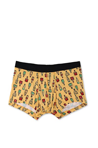 Colin's Regular Fit Baskılı Sarı Erkek Iç Giyim