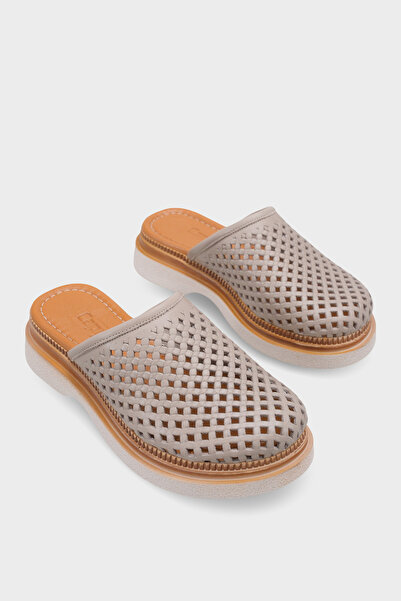 Capone Outfitters Madelle Sabo de damă din piele naturală cu toc cu pană și ț...