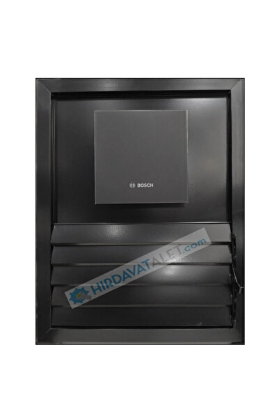 Bosch F1700 WS 100 Mat Siyah Fanlı Menfez (95m³/h) 35X45 CM