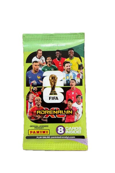Panini Fifa World Cup 2026 Football Player Cards 8 Pieces (5 Packs)