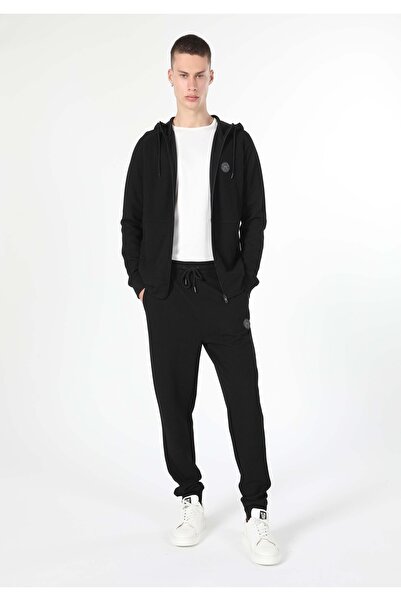 Colin's Чоловіча чорна куртка приталеного крою