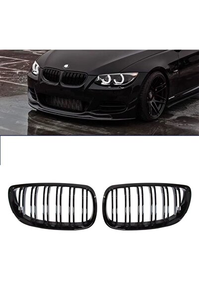 autogp Bmw e92 e93 m3 ön böbrek panjur ızgara 2006 / 2009 çift tırnak