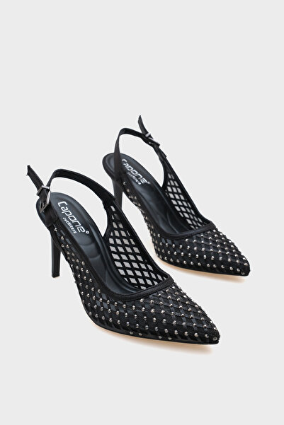 Capone Outfitters Hilary Taşlı Fileli Stiletto