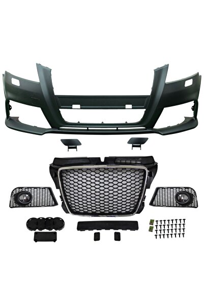 autogp Audi a3 rs3 ön tampon ve panjur seti 2008 / 2013 8p