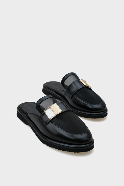 Capone Outfitters Papuci de damă Meggie cu plasă închisă