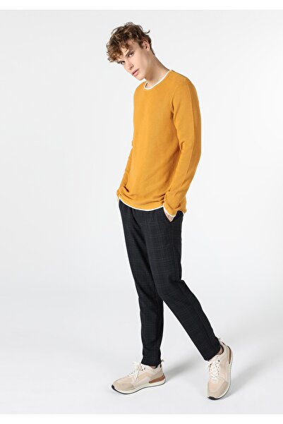 Colin's Pulover galben pentru bărbați - Regular Fit, Decolteu - Cl 1056038