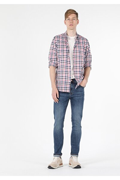 Colin's Ανδρικό πολύχρωμο μακρυμάνικο πουκάμισο με κανονική εφαρμογή