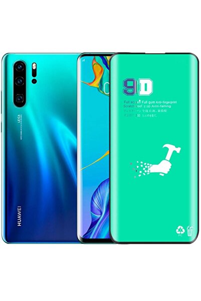 bzontech واقي شاشة متوافق مع هاتف هواوي P30 Pro، مصنوع من السيراميك النانوي، ...