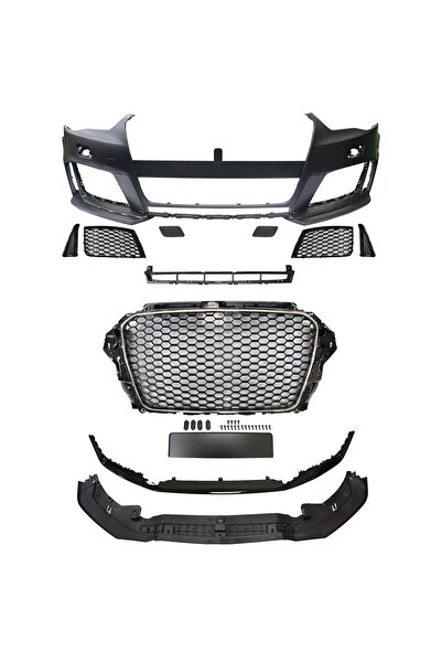 autogp Audi a3 rs3 ön tampon ve panjur set 2013 / 2016 8v