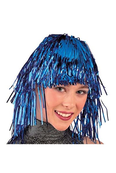 partidolu Tamnoplava metalizovana perika za zabavu