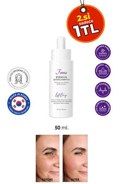 FORENA P-focus Lifting Sıkılaştırıcı, Nemlendirici ve Kırışıklık Karşıtı Yüz ...
