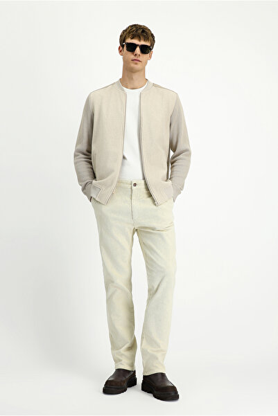 Kiğılı Regular Fit Thick Ribbed Cotton Velvet Trousers