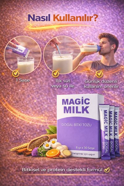Magic Milk Natural Plant Powder