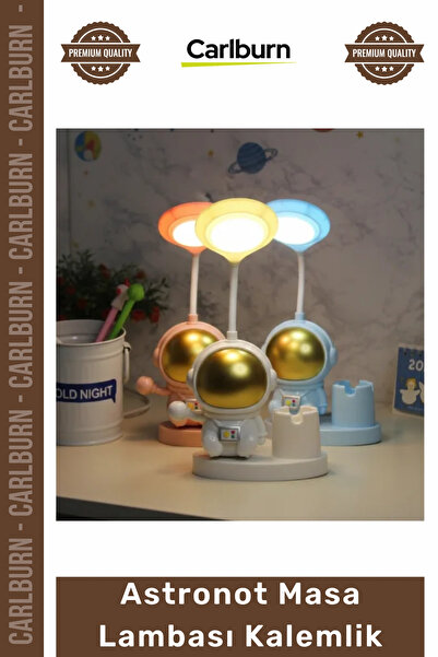 Carlburn #Kalemlik Çocuk Odası Çalışma Masası Aydınlatma Düzen Kalemlik Astro...
