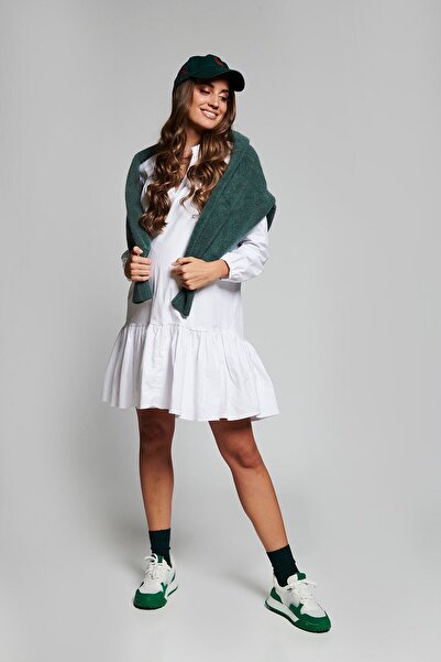 LYN MAMA Nikita bela trudnička haljina