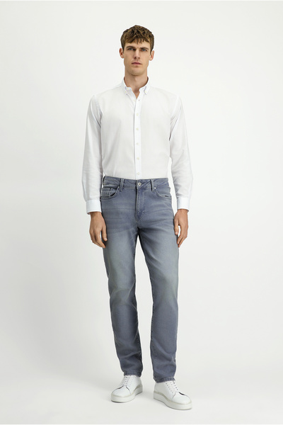 Kiğılı 6 Drop Regular Fit Standart Kesim Likralı Denim Pantolon