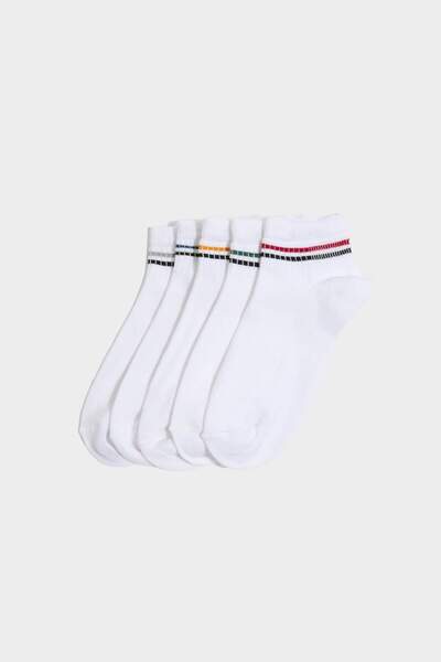 DeFacto 5li Pamuklu Soket Çorap Erkek Çocuk G7941A8NS