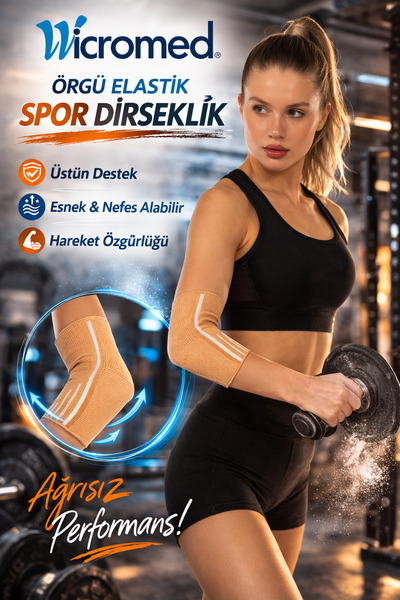 wicromed Suport pentru cot elastic sport tricotat ortopedic