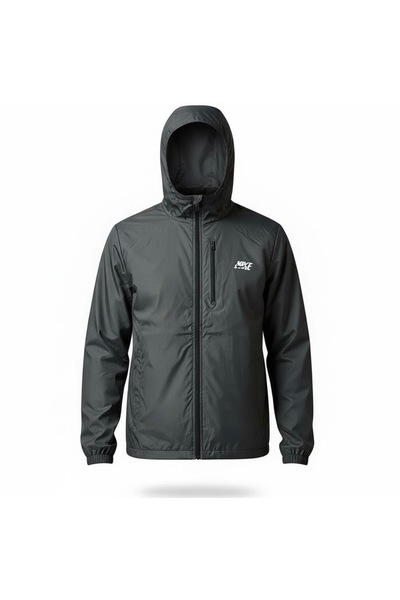 Butik Темно-сірий вузький крій, товстий, якісний, водонепроникний дощовик