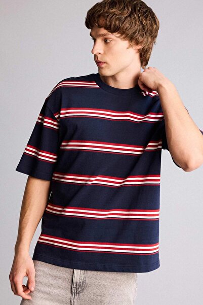 DeFacto Boxy Fit Short Sleeve T-Shirt H2196Ax26Sp