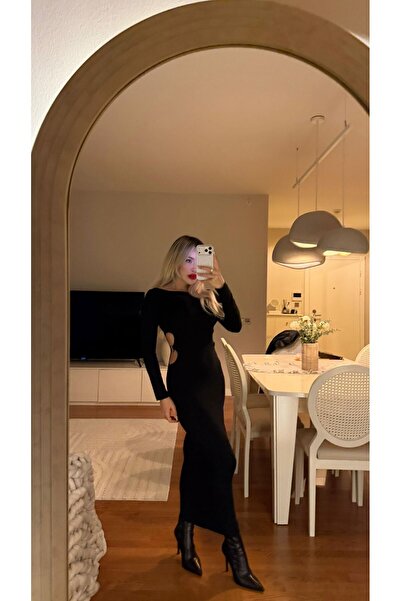 OlaFre YANI DETAYLI ELBİSE