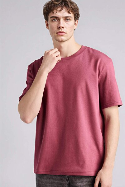 DeFacto Basic-T-Shirt aus 100 % Baumwolle E7961AX26SP