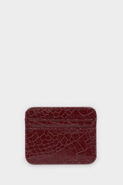 DeFacto Women's Faux Leather Card Holder H2785Axns