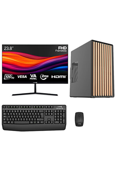TURBOX Tx8836 Intel Core i7 7700 16GB Ram 1TB SSD 23.8 inç FHD Monitör Oem Paket