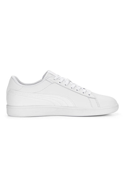 Puma Smash V3 L 390987-01 Erkek Spor Ayakkabı BEYAZ