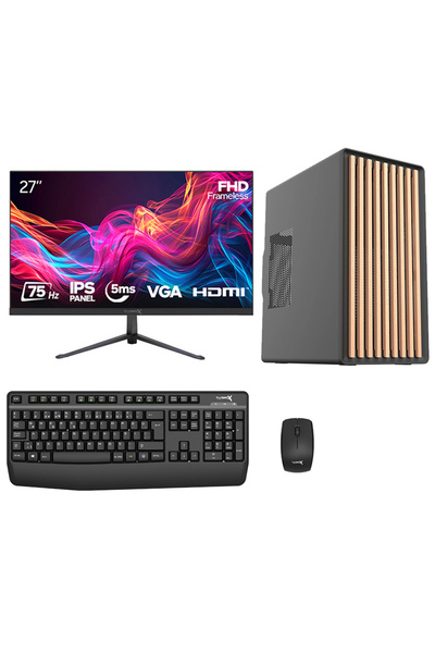 TURBOX Tx8837 Intel Core i7 7700 16GB Ram 1TB SSD 27 inç FHD Monitör Oem Paket