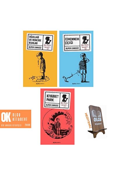 Alfa Yayınları Bir Kamu Davası Serisi 3 Kitap Set - Alper Canıgüz - Oğullar V...