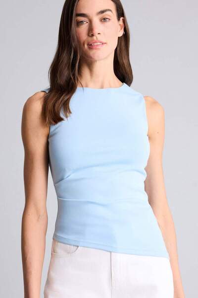 DeFacto Slim Fit Crew Neck Ribbed Undershirt F6275Ax26Sp