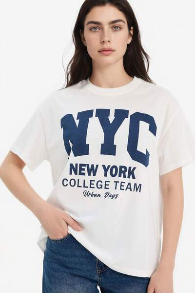 DeFacto Oversized Printed T-Shirt G5909Ax26Sp