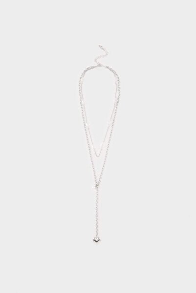DeFacto Women's 2-Piece Necklace H0827Axns