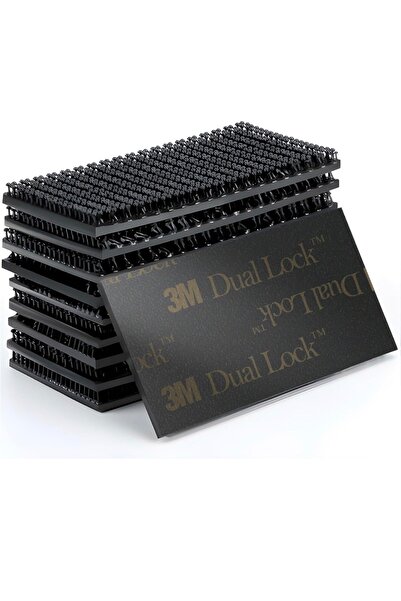 3M SJ3550 Dual Lock Mantar Başlıklı Cırt Bant 25mm x 25cm - Alternatifbant