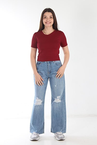 Mckanzie 25511 Tricou simplu cu nervuri scurte