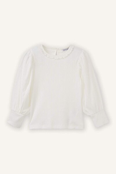 DeFacto Balloon Fit Crew Neck T-Shirt Baby Girl H2718A526Sp