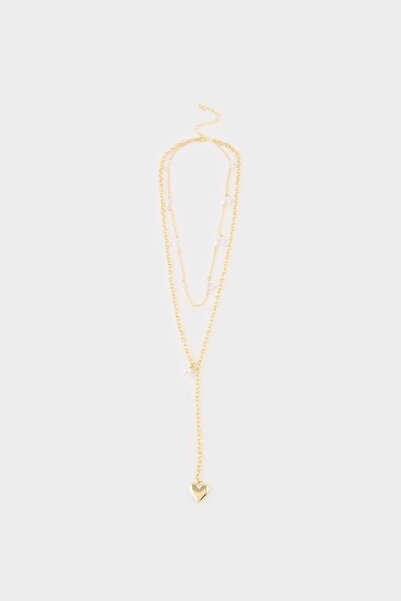 DeFacto Women's 2-Piece Necklace H0827Axns