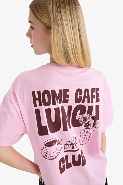 DeFacto Oversıze Sırt Baskılı Tişört G2510AX26SP