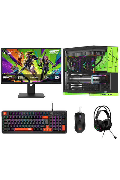 DRAGOS DRx8830 Ryzen 7 9800X3D 32GB DDR5 1TB NVMe 16GB RTX5080 24.5 İnç 300Hz...