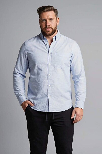 DeFacto Large Size Polo Collar Cotton Pack Shirts H1976Ax26Sp