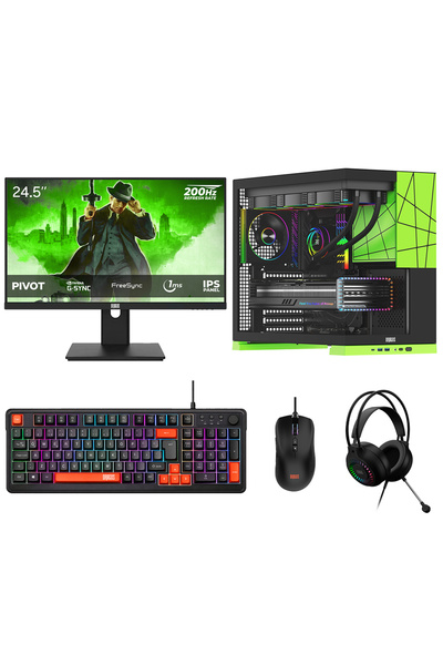 DRAGOS DRx8636 Ryzen 9 9950X 32GB DDR5 1TB NVMe 12GB RTX5070 24.5 İnç 200Hz 1...